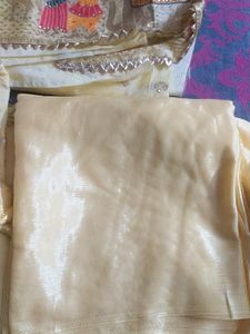 Brand New Chanderi Suit Dress Material With Dupatt