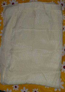 Off white shimmer dupatta
