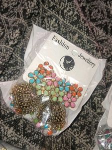 Set of 6 Pairs Fashion Earrings