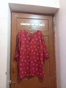 Maroon Kurta for plus size wome