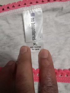 Cute Pink Trimmed Briefs