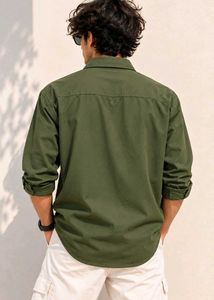 Olive Green Shirt