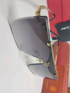 Designer Shield Sunglasses by Cartier