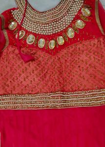 Stunning pink Embellished suit