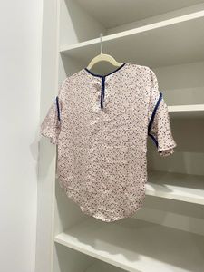 Kazo Pink Polka Dot Blouse