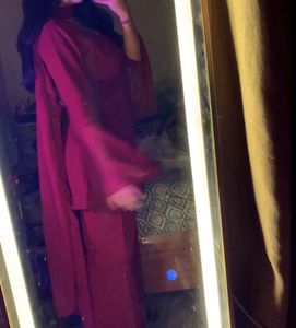 Elegant Red Kurta Set