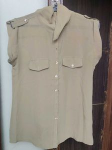 Elegant Sleeveless Blouse