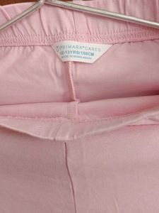 Pink and White Striped T-Shirt