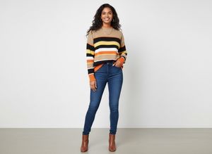 Knit Sweater Top Stylish &amp; Multicolored