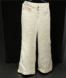 Off-White Wide Leg Jeans