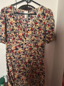 H&M Flower Printed Dress