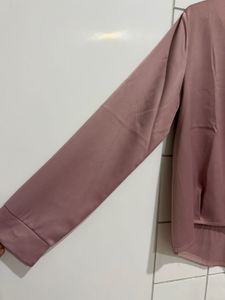 Chic Satin V-Neck Top