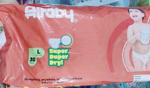 ALFABY BABY DIAPER LARGE SIZE 30 UNIT PACK