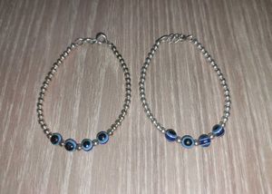 Silver-plated Evil eye Bracelets for Baby