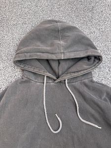 Grey Washed Hoodie