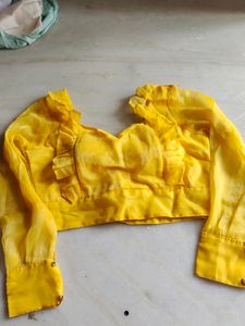 💛 Peded Full Puff Sleeve Blouse