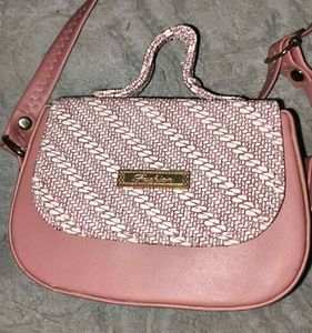 Pinkish Brown Fashion Handbag
