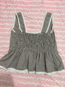 gingham top