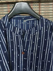 Blue Striped Kurta