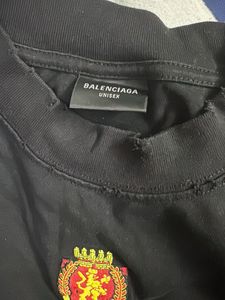Balenciaga oversized imported torn style t shirt
