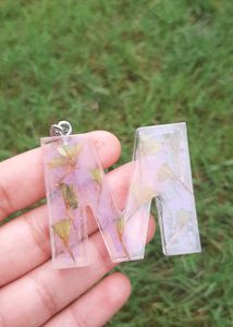 M Letter keychain