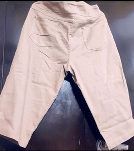 Nude Color Capri For Girl Or Woman 38 Waist