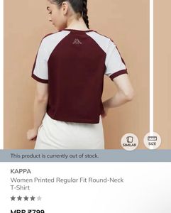 Maroon &amp; White "Vibes" Graphic T-Shirt