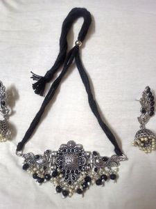 Oxidised Jewellery Set