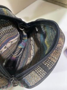 Colorful Striped Backpack