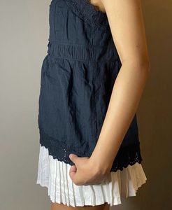 Black cute top