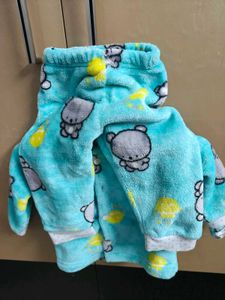 Adorable Bear Print Baby Hoodie