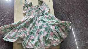 Adorable Floral Print Summer Dress