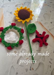 Crochet Yarn &amp; Craft Supplies Kit
