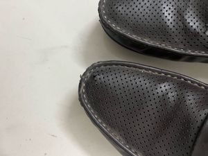 Men's Brown Faux Leather Loafers