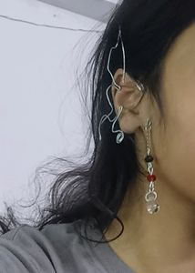 'butterfly Feeling' No Pierce Earcuff