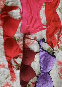 bra combo set of 5