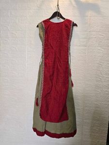 Elegant Ethnic Kurta Set with Mirror Work