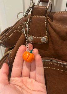 Cute Pumpkin Keychain