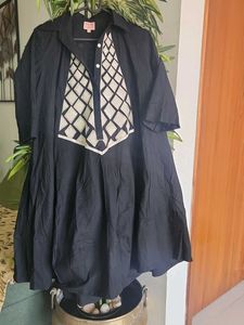 Chic Black over sized Dress