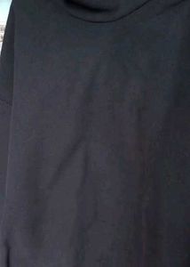 Classic Black Turtleneck Pullover