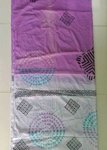 Beautiful Purple dupatta with Geometric Prints