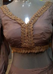 Elegant Lilac Lehenga Choli