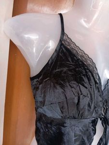 Satin Lace Cami Top
