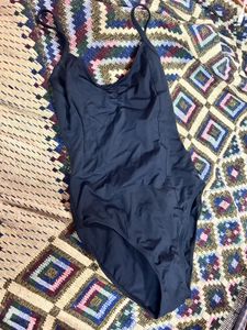 Black One-Piece Bodysuit