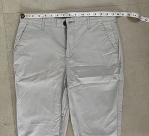 Men's Grey Stretchable Pants + FREE TShirt