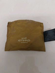 Foldable Etihad Airways Reusable Shopping Bag