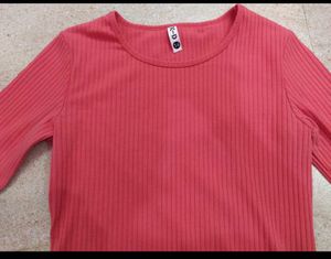 Ribbed Long Sleeve Top