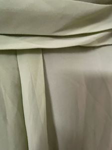 Elegant One-Shoulder Green Gown