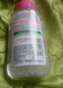 Garnier Micellar Cleaning Water ..I use very little makeup.  so i don't need it