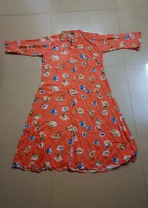 🟥Chic Floral Print Midi Dress